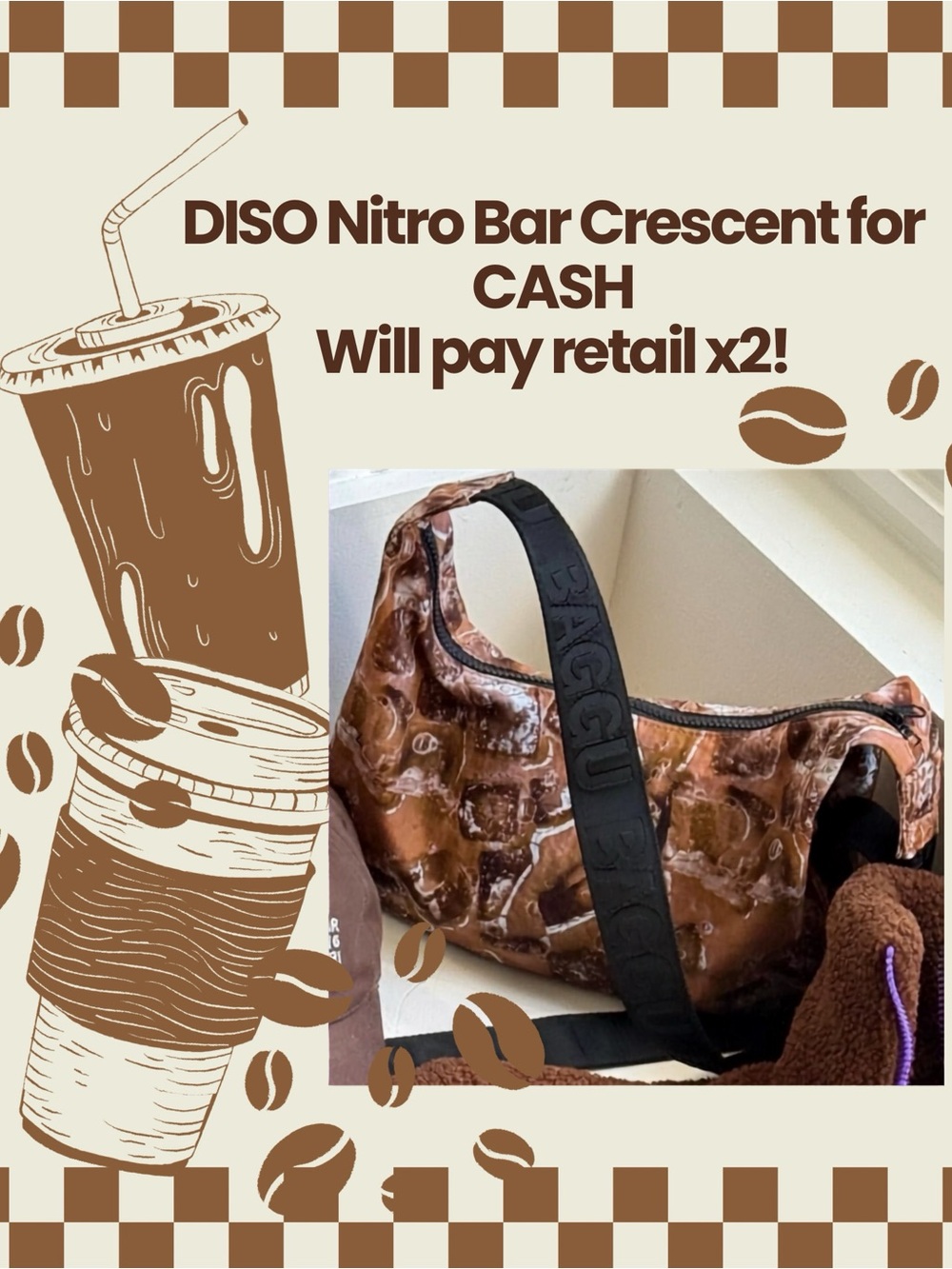 DISO BAGGU Crescent NITRO Bar Crescent